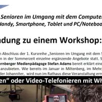 2019-05-31 Senioren im Umgang mit dem Computer - Workshop