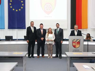 Einbürgerungsfeier im Landratsamt Miltenberg