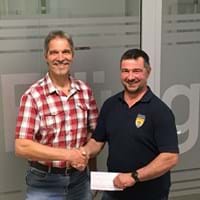 Spendenübergabe Feuerwehrjugend