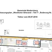 Bebplan Westlicher Ortsrand - Teil 1